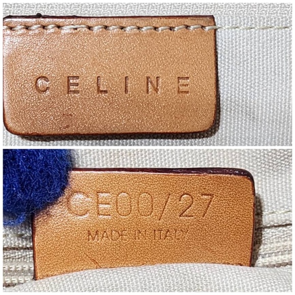 Authentic Celine Vintage Messenger/Crossbody Bag Brown/ Beige - Picture 10 of 14